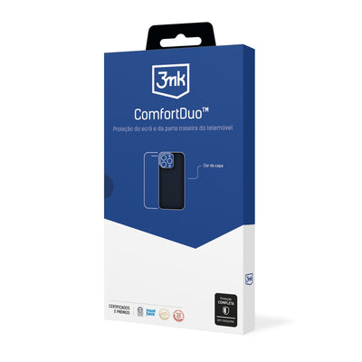 Dėklo ir apsauginio stikliuko rinkinys 3mk ComfortDuo Matt Black Samsung S721 S24 FE