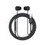 Ausinės Acefast L6 USB-C juodos