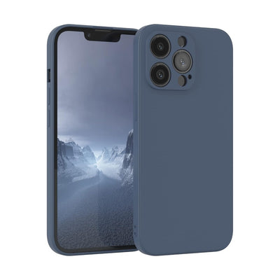 Dėklas Liquid Silicone 1.5mm Xiaomi Redmi Note 14 Pro 4G tamsiai mėlynas