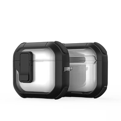 Dėklas Dux Ducis PECN Apple AirPods 4 juodas