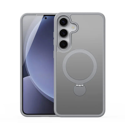 Dėklas Dux Ducis Yind With Magnetic Stand skirtas Samsung S931 S25 pilkas