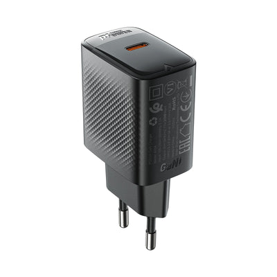 Įkroviklis Acefast A104 25W GaN USB-C juodas