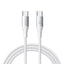 USB kabelis Joyroom S-A28 USB-C to USB-C 60W 1.0m baltas