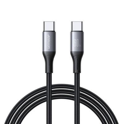 USB kabelis Joyroom S-A28 USB-C to USB-C 60W 2.0m juodas