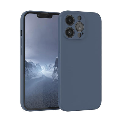 Dėklas Liquid Silicone 1.5mm Xiaomi Poco F7 Pro tamsiai mėlynas
