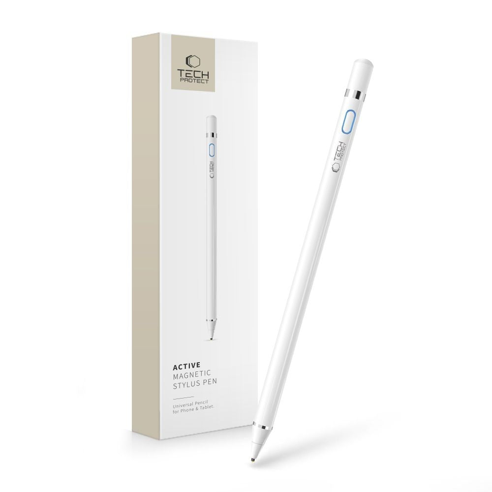 Valdymo lazdelė Tech-Protect Active Stylus Pen baltas