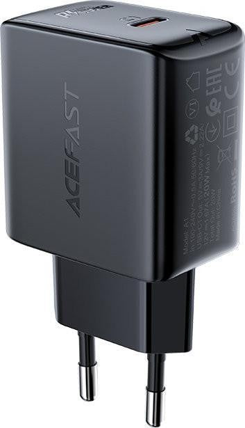Įkroviklis Acefast A1 PD20W USB-C juodas