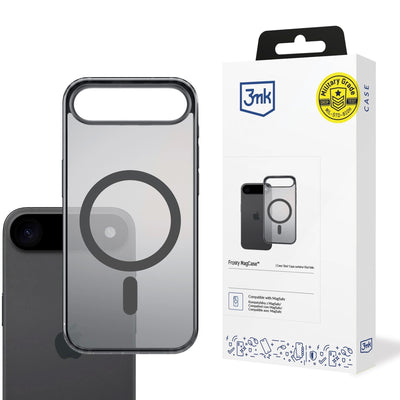 Dėklas 3mk Frosty MagCase Apple iPhone 17 Air juodas