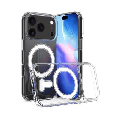 Dėklas Clear MagSafe Case Apple iPhone 17 Pro skaidrus