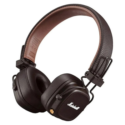 Belaidės ausinės Marshall Major IV On-Ear Bluetooth rudos
