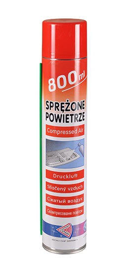 Suspaustas oras - degus 800 ml.