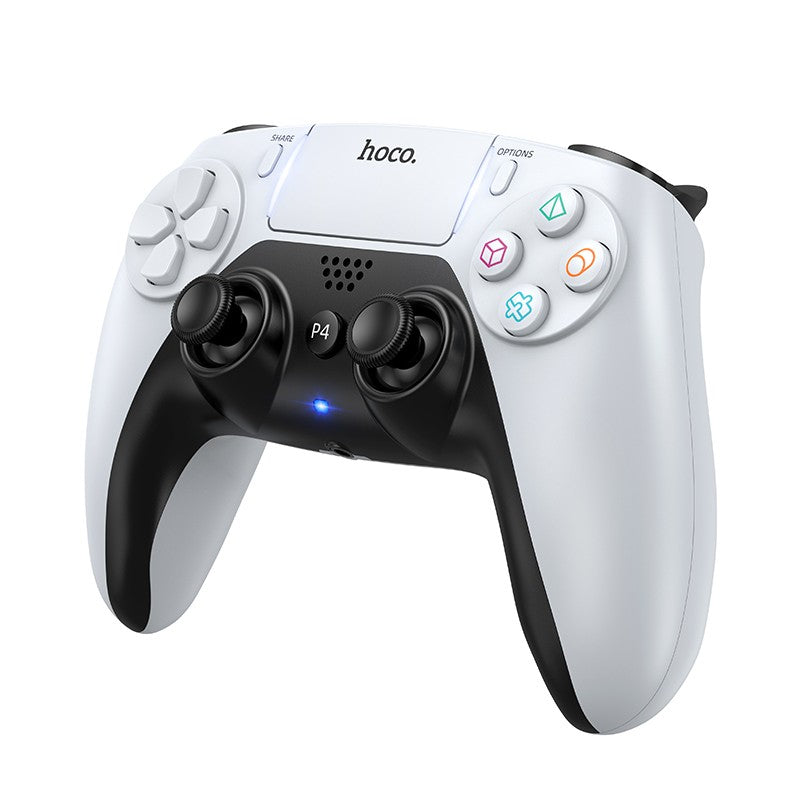 Žaidimų valdymo pultelis Hoco GA1 for PS4/PS5 baltas