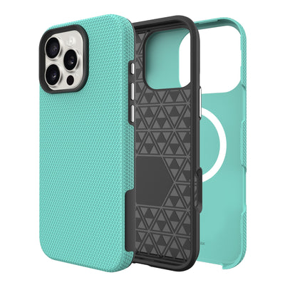 Dėklas Perfectionists Triangle Mag Case Apple iPhone 17 žalias