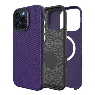 Dėklas Perfectionists Triangle Mag Case Apple iPhone 17 Pro Max/18 Pro Max violetinis