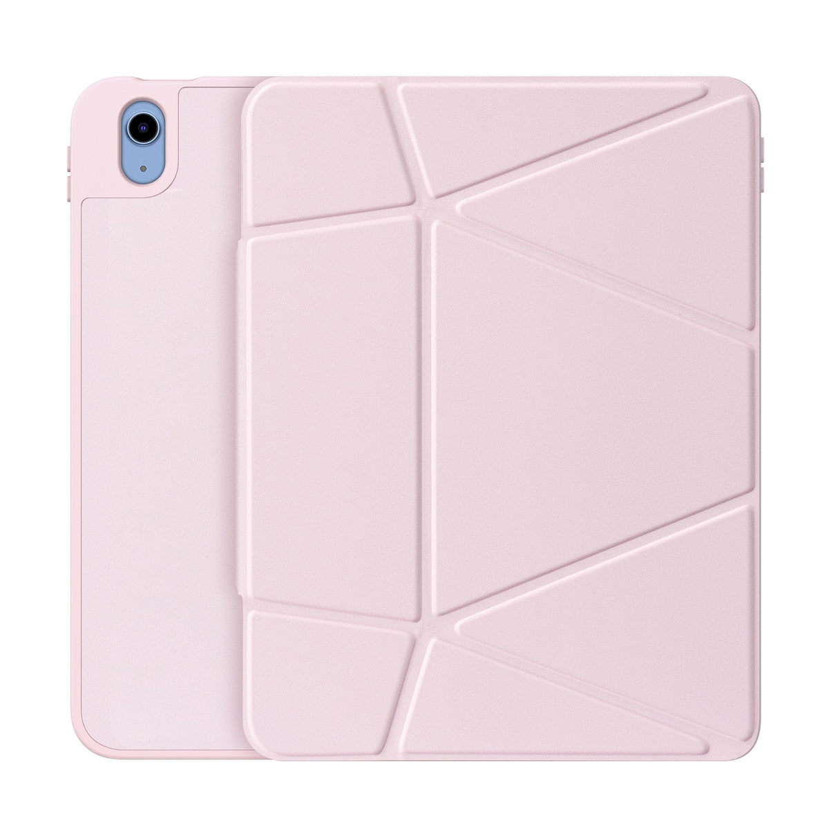 Dėklas Dux Ducis Vers Apple iPad 10.9 2022/iPad 11 2025 rožinis