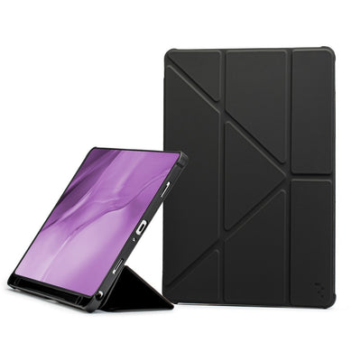 Dėklas Reach Origami Samsung X400/X406 Tab S10 Lite/X520/X526 Tab S10 FE/X510/X516 Tab S9 FE juodas