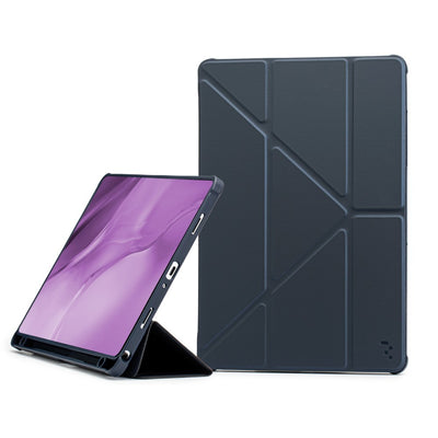 Dėklas Reach Origami Xiaomi Redmi Pad SE 11.0 tamsiai mėlynas