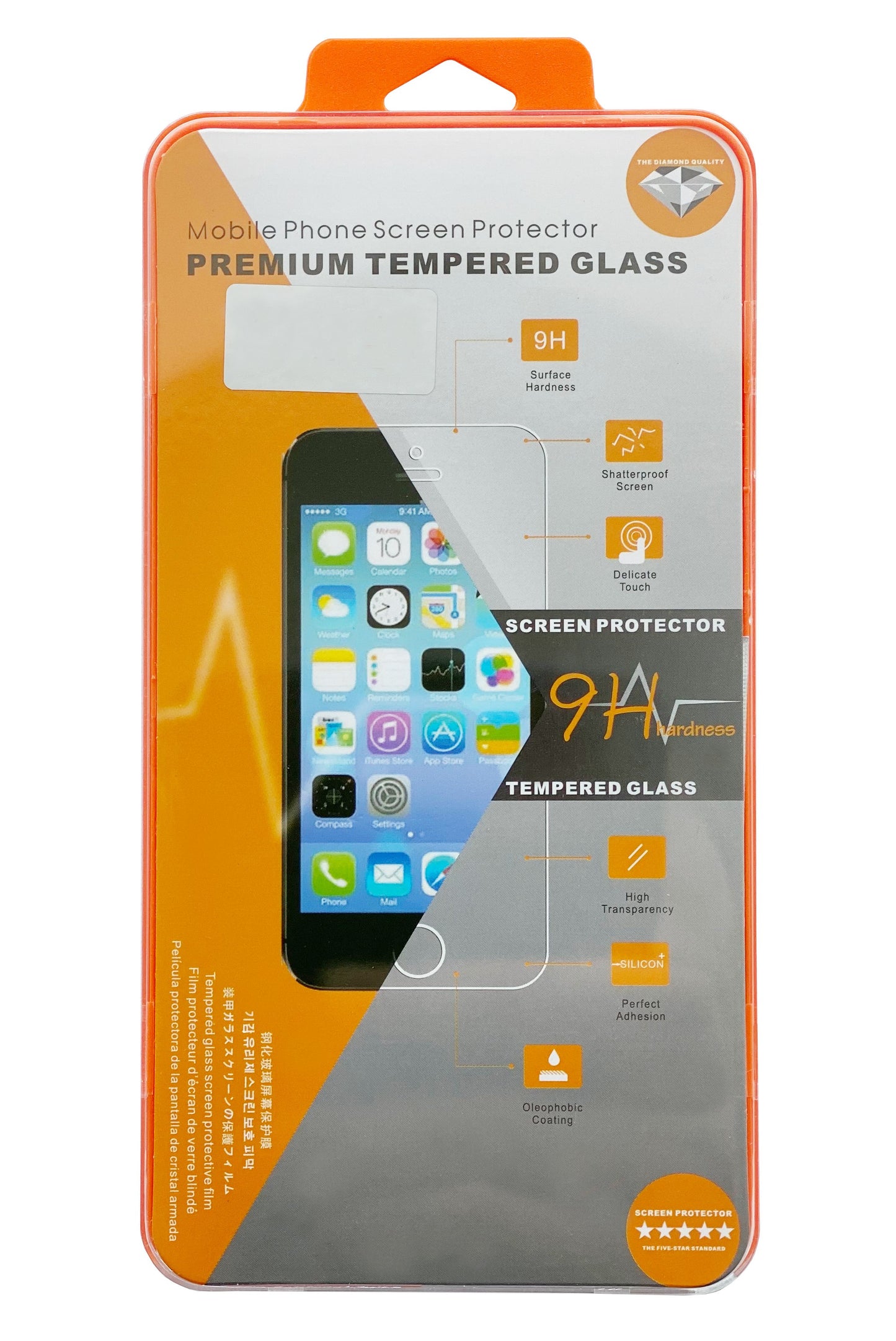 LCD apsauginis stikliukas Orange Apple iPhone 17 Air