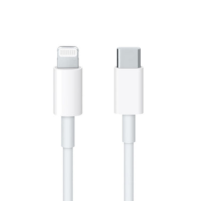 USB kabelis Apple MM0A3ZM/A 87W USB-C to Lightning 1.0m baltas