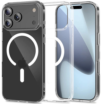 Dėklas Tech-Protect Flexair Hybrid MagSafe Apple iPhone 17 Pro Max skaidrus
