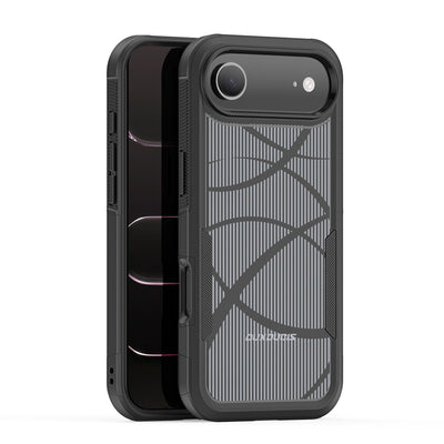 Dėklas Dux Ducis Shld Apple iPhone Air juodas (Rhythm Pattern)