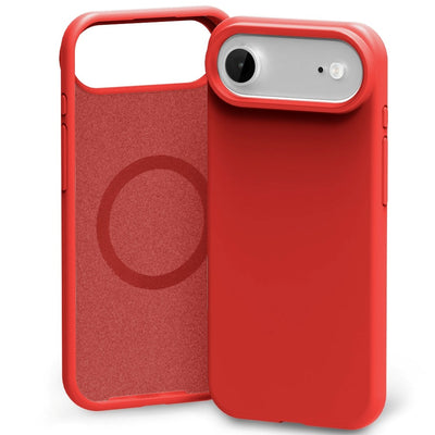 Dėklas Mercury Pure Magsafe Silicon Case Apple iPhone Air raudonas