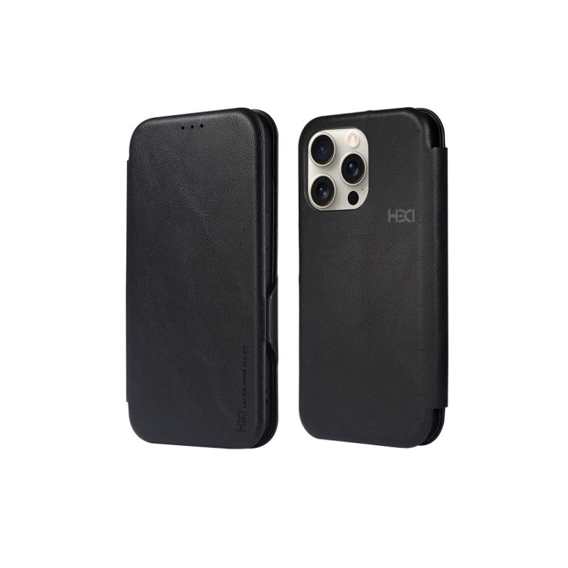 Dėklas HDD Classic Wallet Case Apple iPhone 12/12 Pro juodas