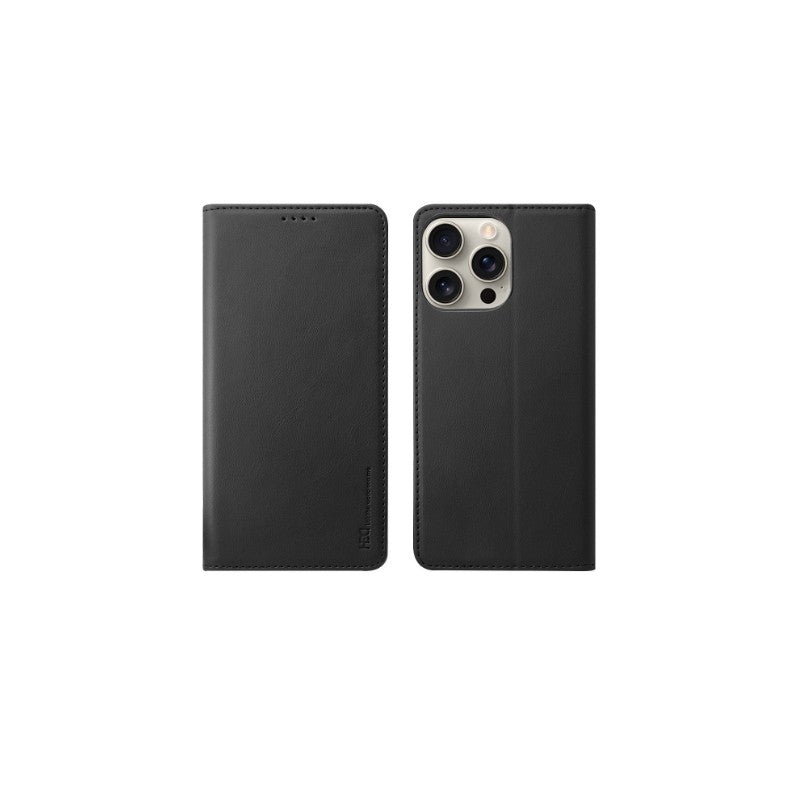 Dėklas HDD Magnetic Wallet Case Apple iPhone 13/14 juodas