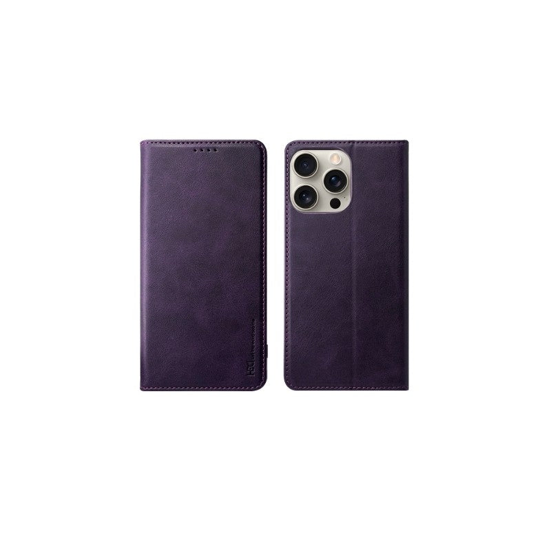 Dėklas HDD Magnetic Wallet Case Samsung A057 A05s violetinis