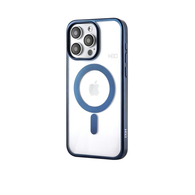 Dėklas HDD Electro MagSafe Case Apple iPhone 16 Pro Max mėlynas