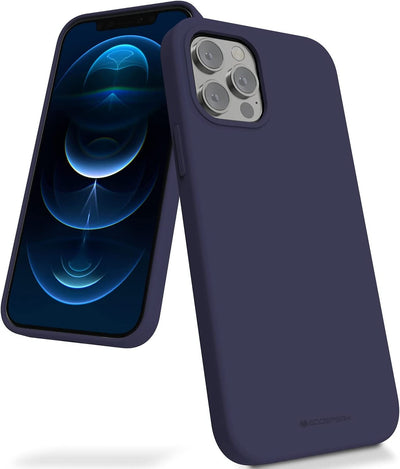 Dėklas Mercury Silicone Case Samsung A175 A17 4G/A176 A17 5G/A185 A18 4G/A186 A18 5G tamsiai mėlynas