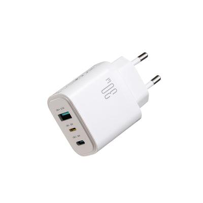 Įkroviklis Joyroom JR-TG6 30W 2xUSB-C/USB-A baltas