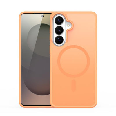 Dėklas Dux Ducis Yind MagSafe Samsung S942 S26 oranžinis