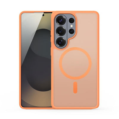 Dėklas Dux Ducis Yind MagSafe Samsung S948 S26 Ultra oranžinis