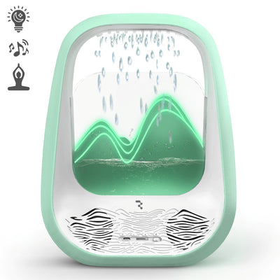 Belaidis miego ir poilsio garsiakalbis Reach Relaxing Rain žalias