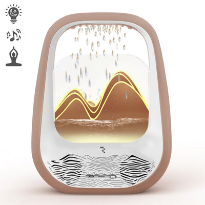 Belaidis miego ir poilsio garsiakalbis Reach Relaxing Rain auksinis