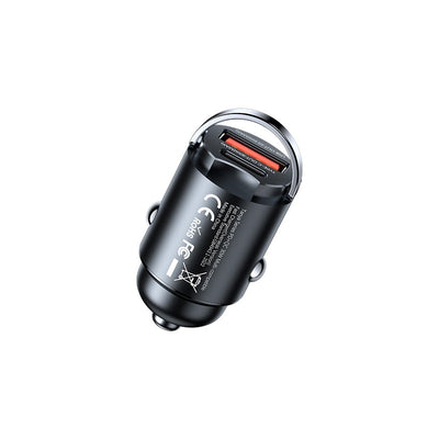 Automobilinis įkroviklis Remax RCC359 30W USB-C/USB-A juodas