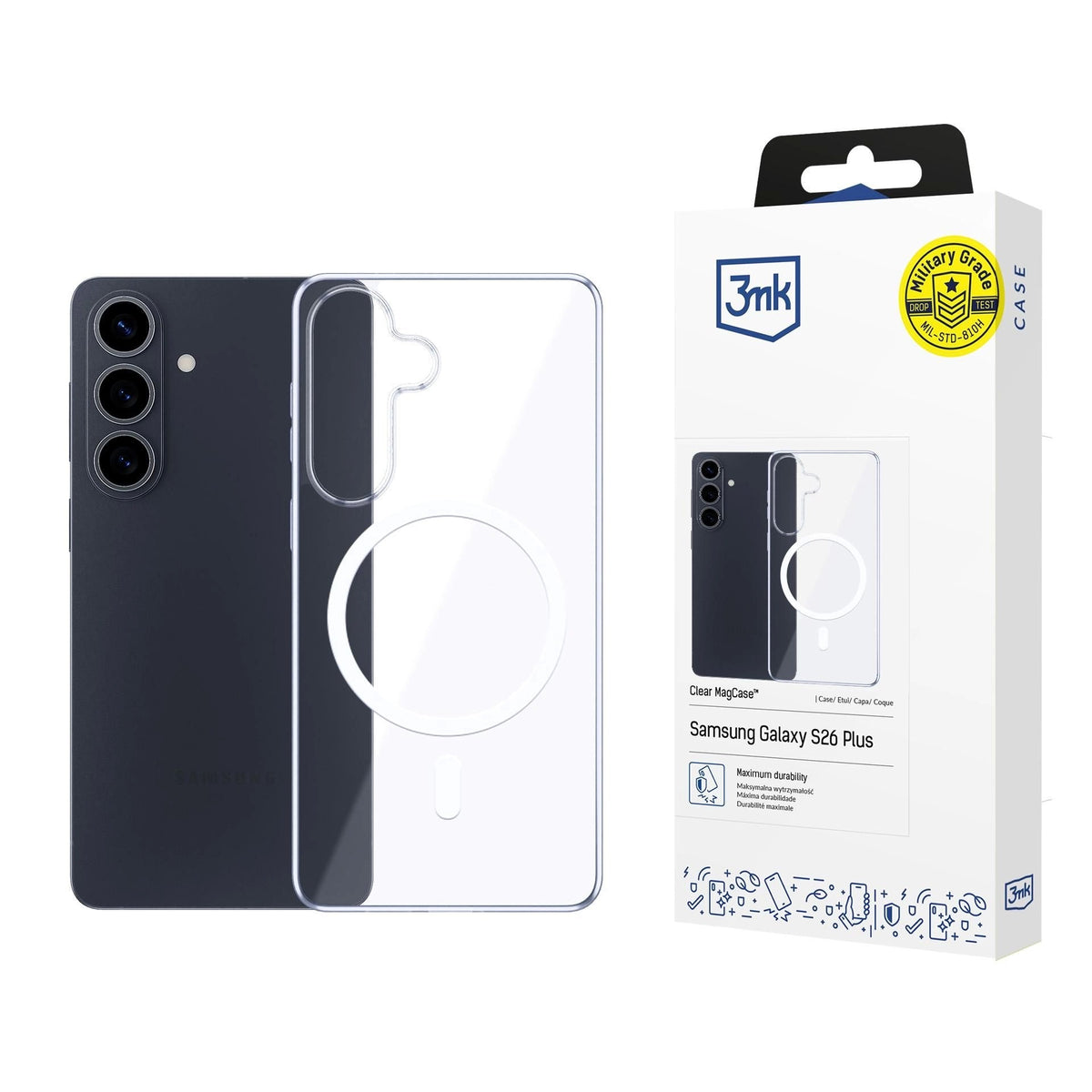 Dėklas 3mk Clear MagCase Samsung S942 S26