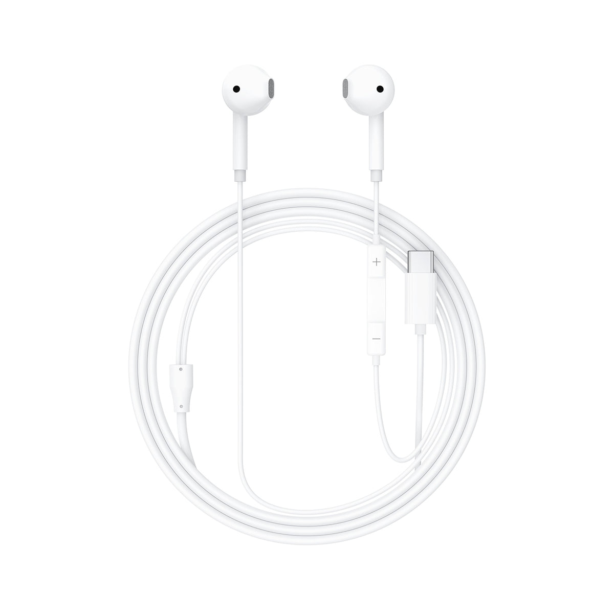 Ausinės Acefast L13 USB-C baltos