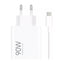 Įkroviklis Xiaomi HyperCharge Combo 90W USB-A baltas BHR07ZBEU