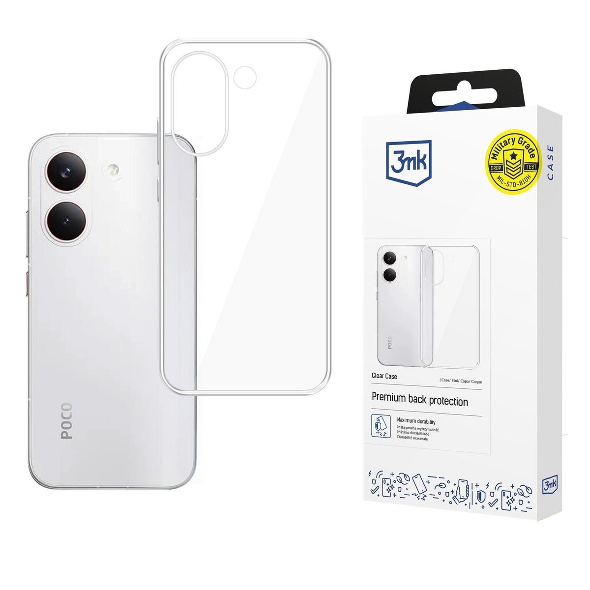 Dėklas 3mk Clear Case 1,2mm Xiaomi Poco X8 Pro