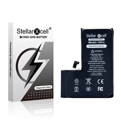 Akumuliatorius StellarXcell Diagnostic Apple iPhone 14 Pro 3200mAh (Standart Capacity + HQ Copy BMS)