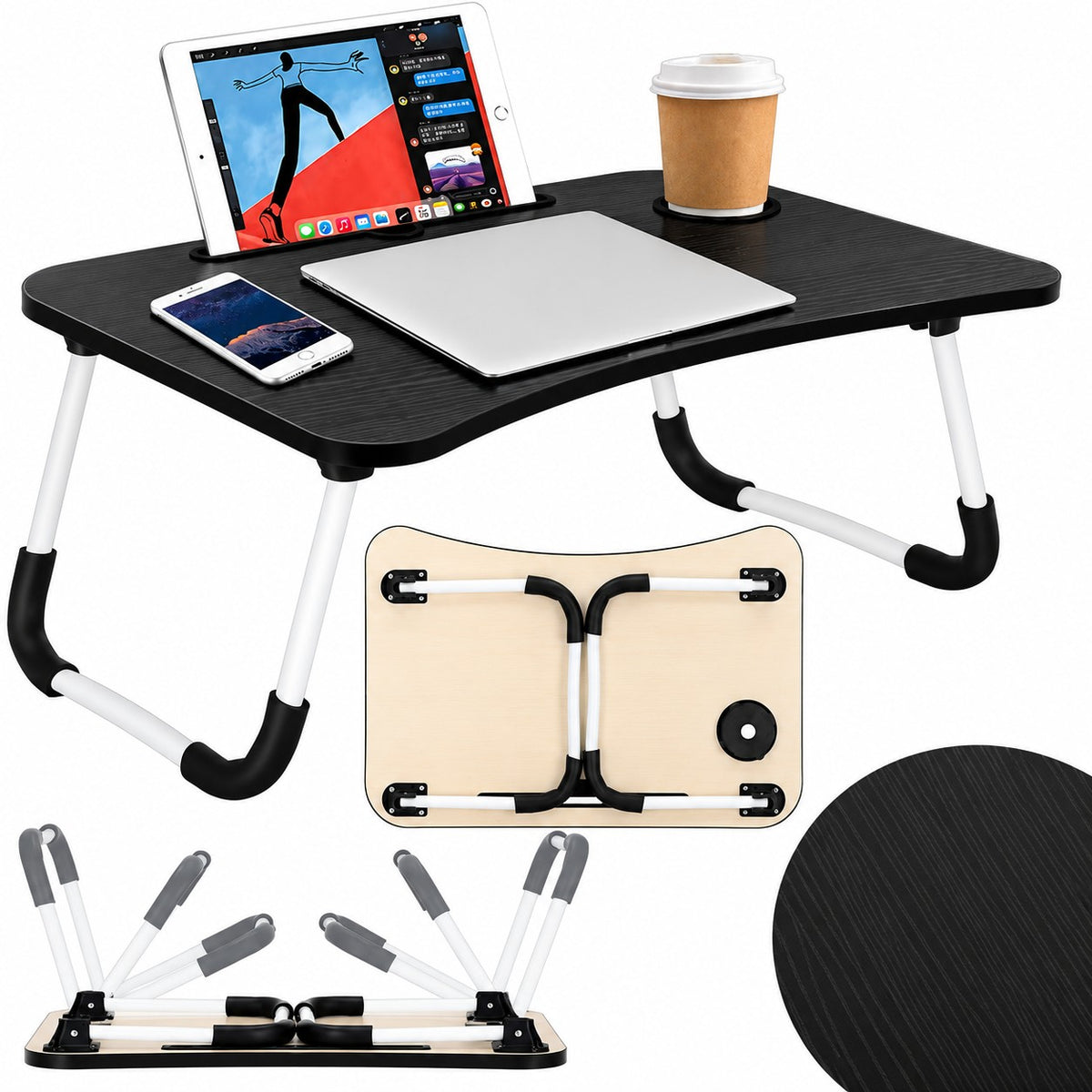 Sulankstomas nešiojamojo kompiuterio staliukas Reach Desk Mini