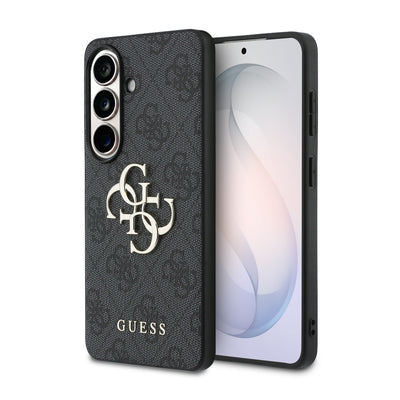 Dėklas Guess PU 4G Metal Logo Samsung S942 S26 pilkas
