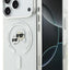 Dėklas Karl Lagerfeld IML K&CH Heads Metal Frame MagSafe Apple iPhone 17 Pro Max