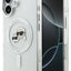 Dėklas Karl Lagerfeld IML K&CH Heads Metal Frame MagSafe Apple iPhone 17