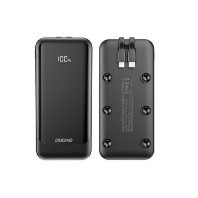Išorinė baterija Power Bank Dudao K15 22.5W 10000mAh juoda