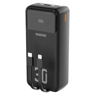 Išorinė baterija Power Bank Dudao K15 Max 22.5W 30000mAh juoda