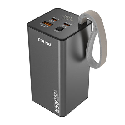Išorinė baterija Power Bank Dudao K65+ 65W 30000mAh juoda
