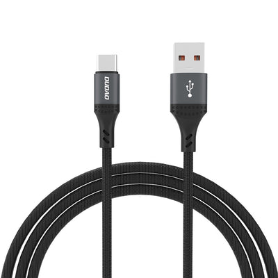 USB kabelis Dudao L3ST USB-A to USB-C 5A 3.0m juodas